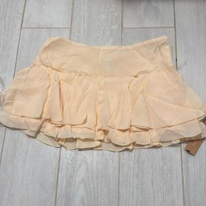 Reformation NWT skirt 0 cream